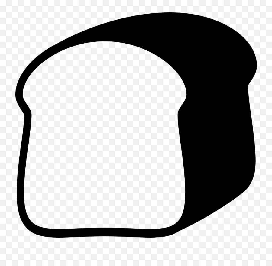 Emojione Bw 1f35e - Bread Emoji Black And White,Where Is The 100 Emoji