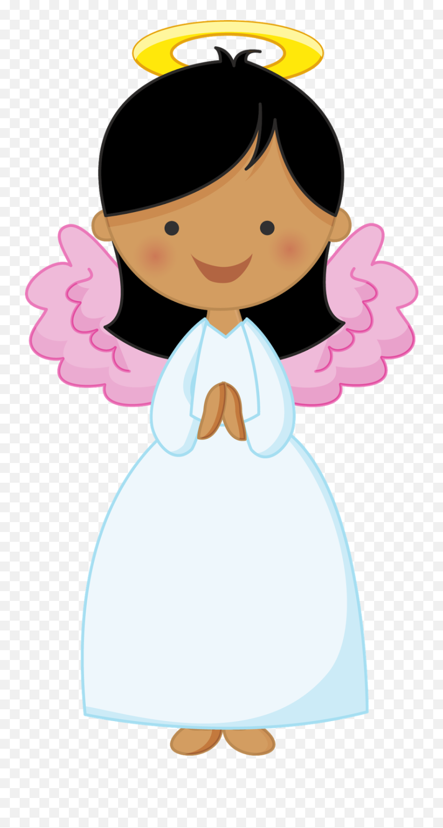 Angels Dibujo Baby Dolls Christening Card Tela - Angel Clipart Png Girl Emoji,Angel Baby Emoji