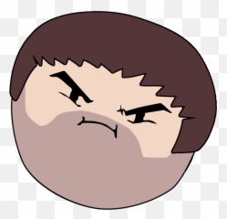 New Barry Head With Old Hair - Game Grumps Emoji