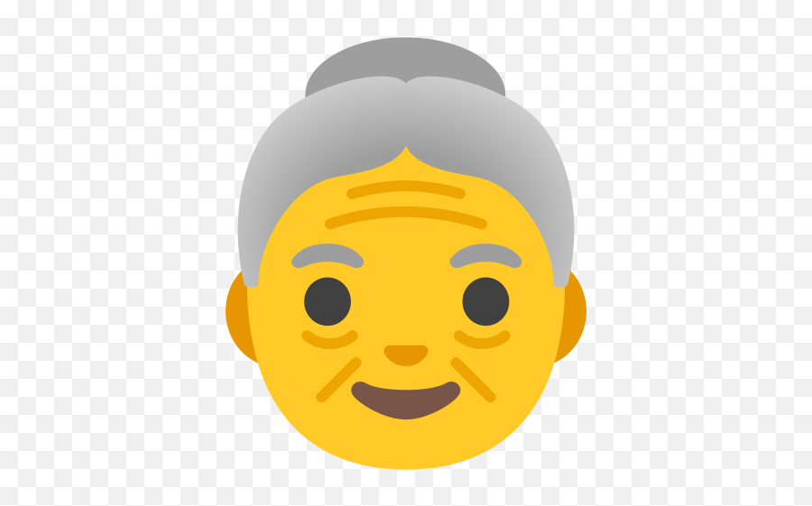 Old Woman Emoji - Emoji De Viejito,Eye Roll Emoji
