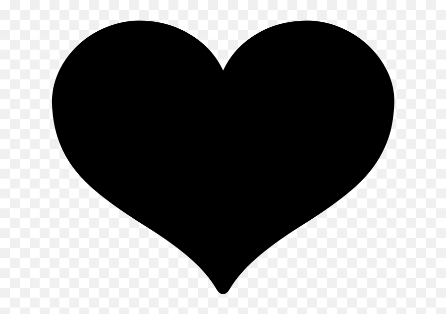 Android Emoji 2764 - Black Heart Icon Png,Black Heart Emoji Png