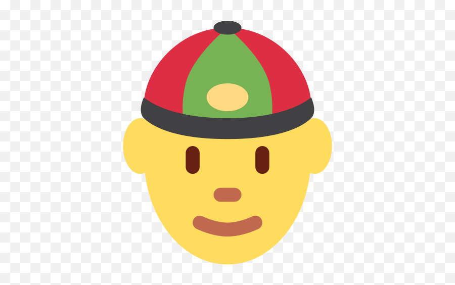 Asian Emoji Meaning With Pictures - Man With Gua Pi Mao Emoji,Cowboy Hat Emoji