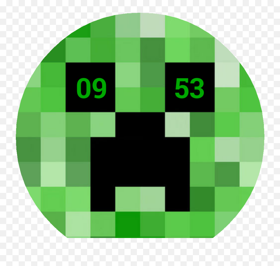 Minecraft Creeper Clipart - Creeper Minecraft Face Png Emoji,Creeper Emoji