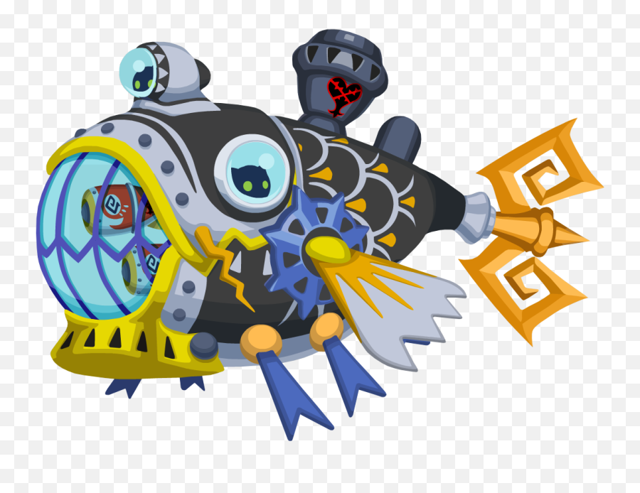 Carp Submarine - Atlantis The Lost Empire Submarine Emoji,Submarine Emoji