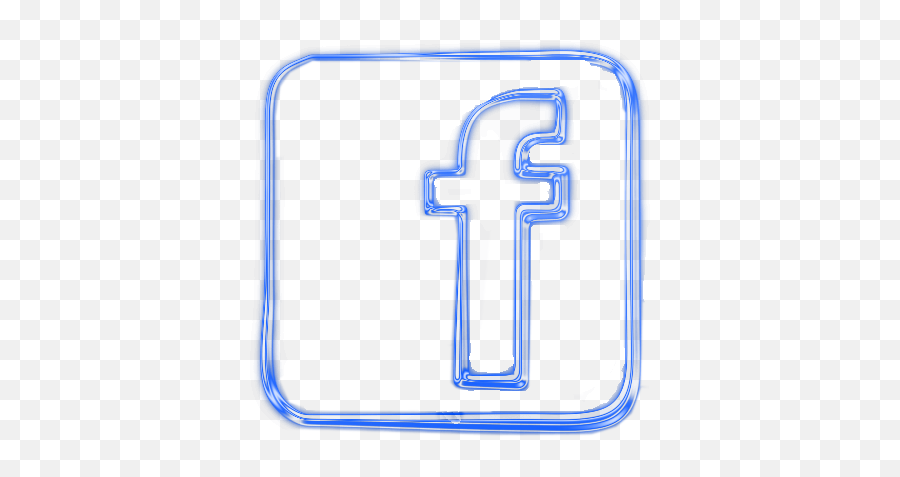 Neon Facebook Logo Psd Official Psds - Facebook Neon Logo Png Emoji,Facebook Logo Emoji