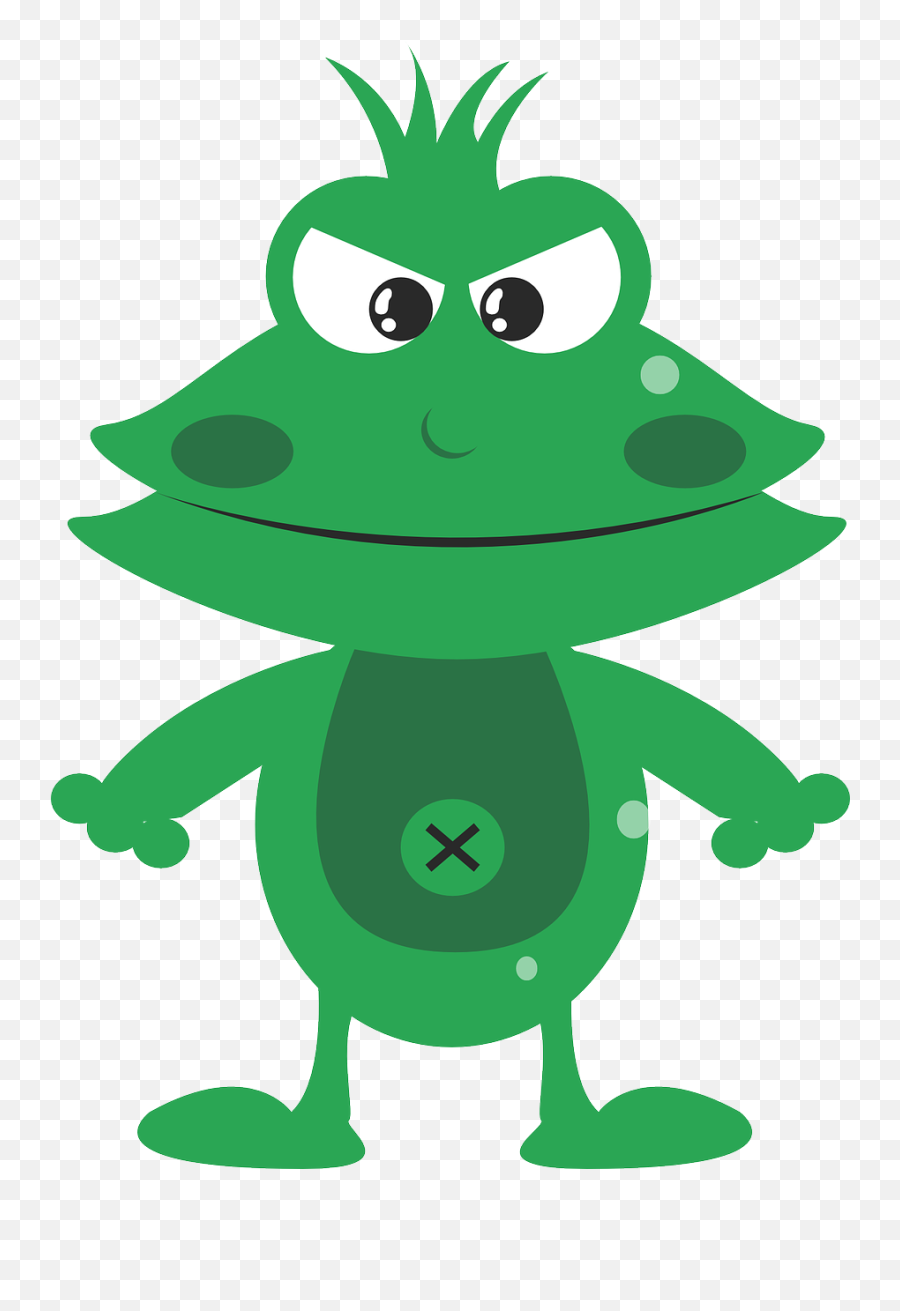 Frog Mean Angry - Mean Frog Clip Art Emoji,Frog Coffee Emoji