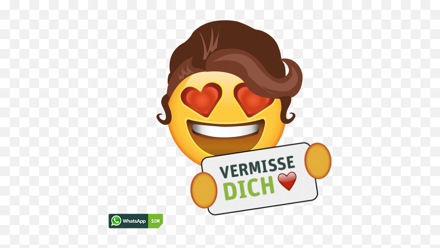 Whatsapp Sim Smiley Creator - Vermisse Dich Sehr Smiley Emoji,Rolf Emoji