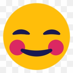 Blush Emoji Shy Free Icon Of Emoji 1 - Smiley,Blush Emoticon