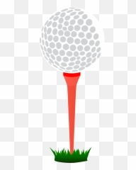 Golf Sport Ball Grass Sports - Tee Clipart Png Emoji