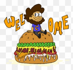 Welcome Burger Emoji - Welcome Gif Emoji,Emoji Burger
