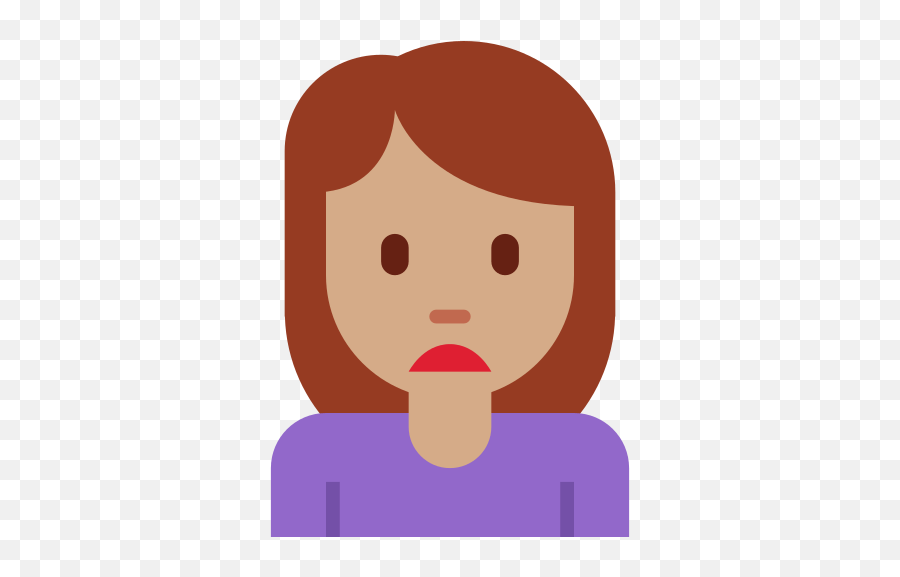 Person Frowning Emoji With Medium Skin Tone Meaning And - No Person Icon Png,Frowning Emoji
