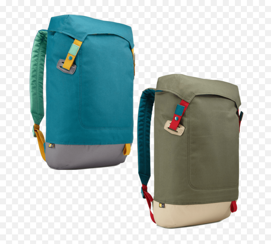 Case Logic Larimer Rucksack Backpack - Case Logic Petrol Green Emoji,Blue Emoji Backpack