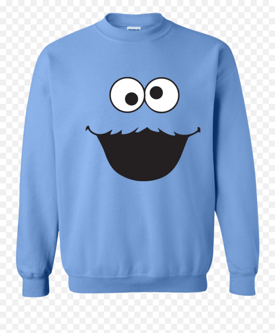 Sesame Street Cookie Monster Face T - Cookie Monster T Shirt Emoji,Cookie Monster Emoticon