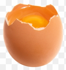 Crackedegg Egg - Png Transparent Emoji
