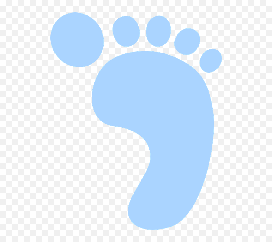 Footprint Toes Barefoot - Pezinho Bebe Png Emoji,Tiger Bear Paw Prints Emoji