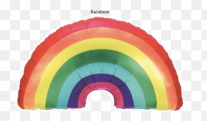 St Patricks Day - Rainbow Balloon Foil Emoji,St Patricks Day Emoticon
