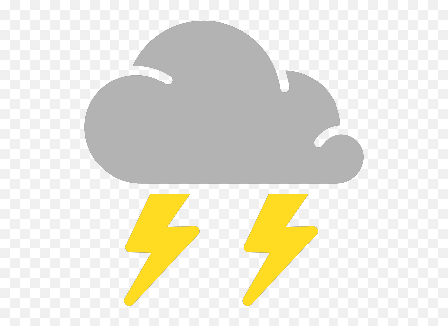 Clipart Rain Thunderstorm - Transparent Background Thunderstorms Clipart Emoji,Thunderstorm Emoji