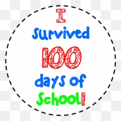 100 clipart 100th day Transparent FREE for - Happy Day Of School Clipart Emoji