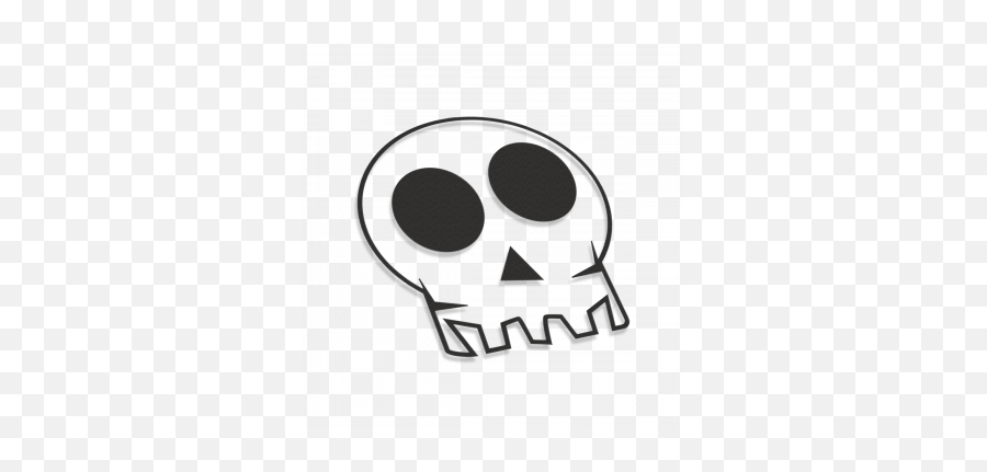 Skull - Emblem Emoji,Turtle Skull Emoji