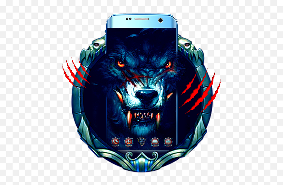 Wolf Warriors King Night Scary Cruel Spike Theme U2013 Apps On - Hoodie Emoji,Wolf Emoji Iphone