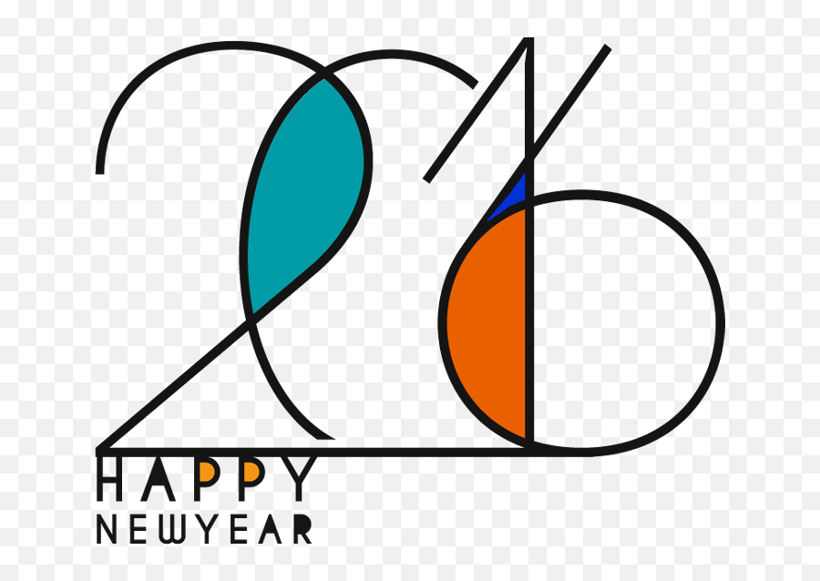 Happy New Year Celebrations - Circle Emoji,Happy New Year 2016 Emoticon