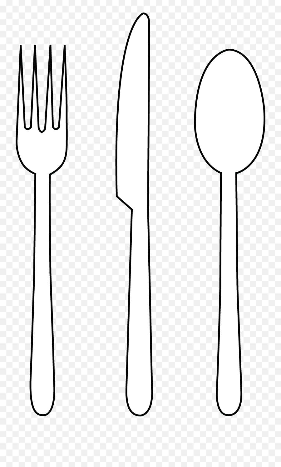 Fork Spoon Clip Art Clipart Free To Use Resource Clipartbarn - Knife And Fork White Emoji,Fork Emoticon
