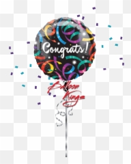 Congrats Streamers - Balloon Emoji