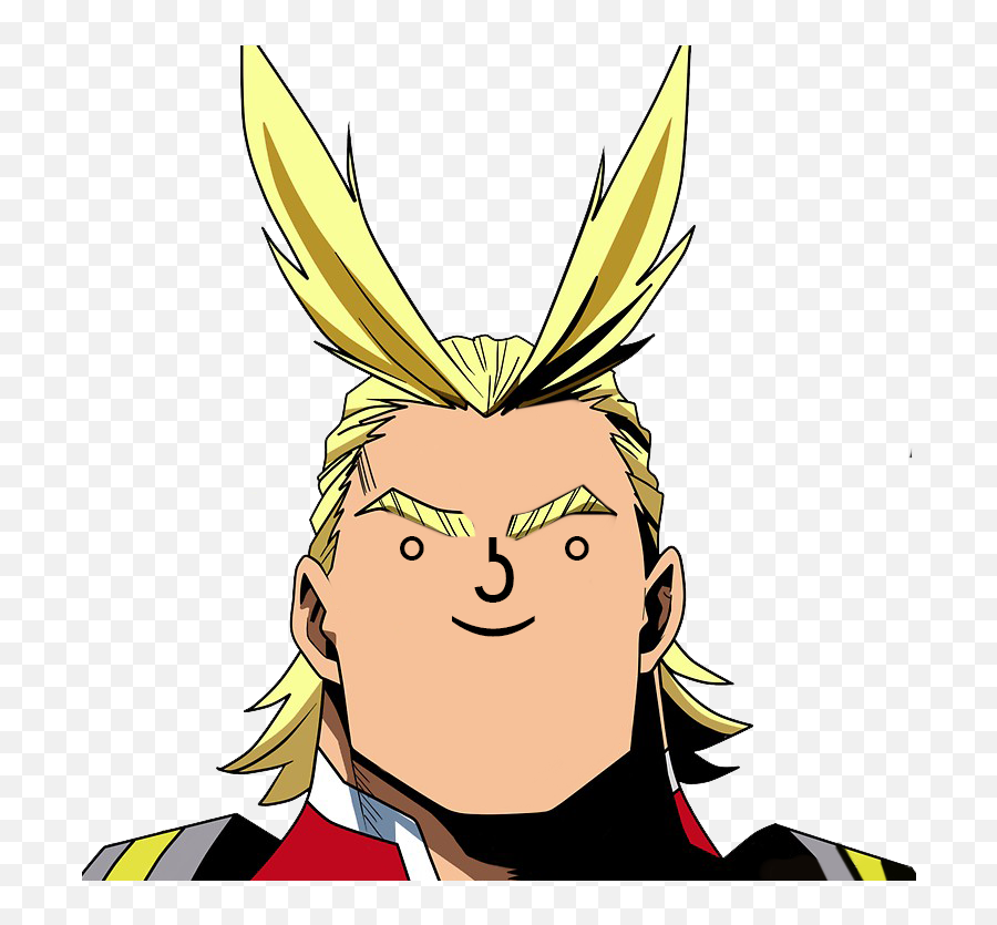 All Might Face Transparent U0026 Free All Might Face Transparent - Lenny Face Emoji,Lenny Face Emoji