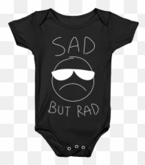 Sad Smiley Face Baby Onesies - Infant Emoji,Sadboys Emoji