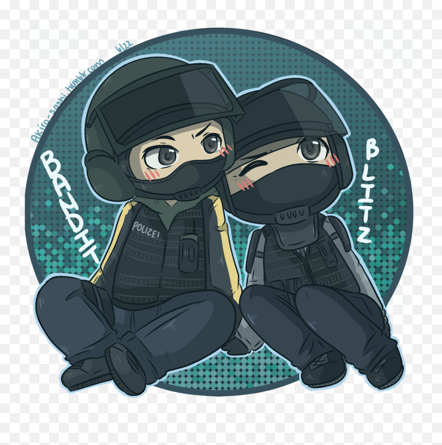 Akira Logo Png - Bandit U0026 Blitz Because Meh Wanted To Try Cute Bandit And Blitz Emoji,Bandit Emoji