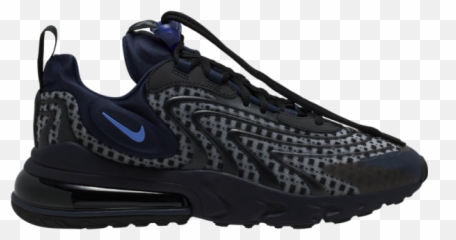 Nike Air Max 270 React ENG - NIKE FOOTWEAR Eng Black Sapphire Obsidian Emoji