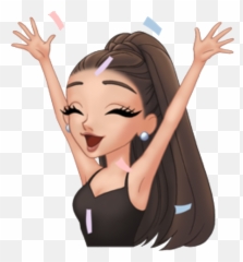 Clip Stock Emoji Ariana Grande Transprent Png Free -
