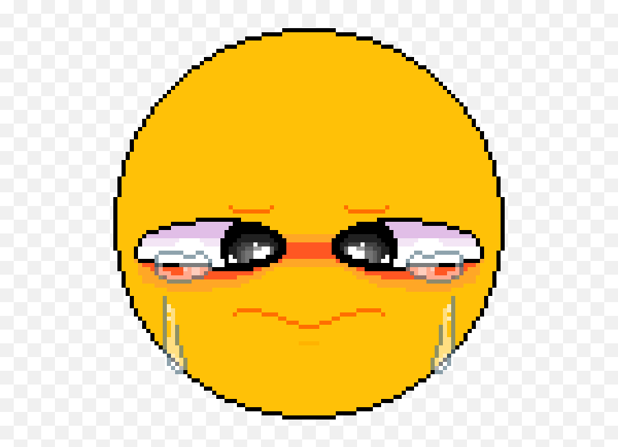 Pixilart - Happy Emoji,Lazy Eye Emoji