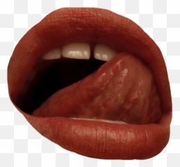 Tongue Mouth Lips Teeth Toothgap Lick - Emoji