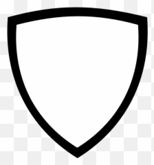 Superhero Shield Clipart Clipart Kid 2 - Black And White Shields Emoji,Tarheel Emoji