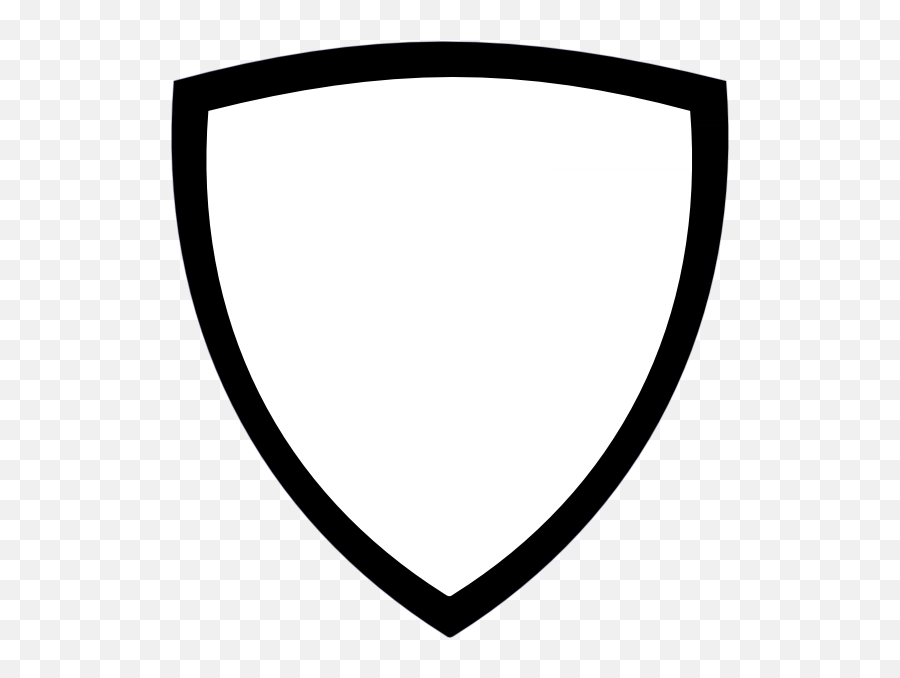 Superhero Shield Clipart Clipart Kid 2 - Black And White Shields Emoji,Tarheel Emoji