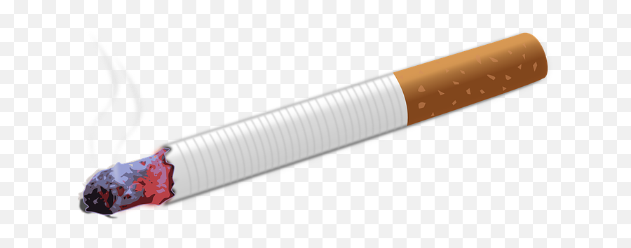 Free Cigarette Smoking Illustrations - Don T Smoke Tobacco Emoji,2 Hand Cigarette Emoji