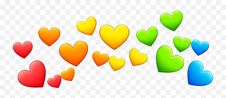 Trending Hearts Stickers - Heart Emoji,Heart Made Of Heart Emojis
