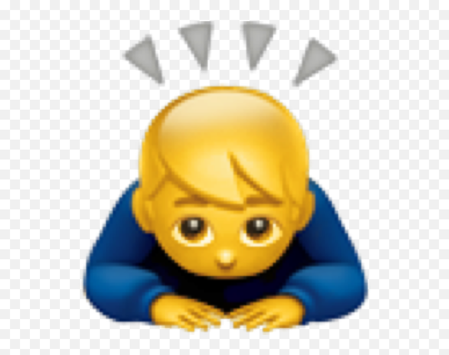 Convert To Uiimage - Man Bowing Emoji,Emoji Bookmarks