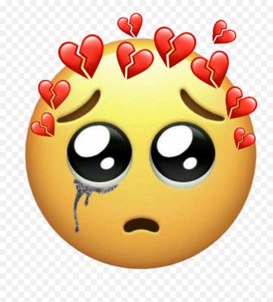 Broken Heart Wallpaper Emoji Iphone Sad Cute Cartoon Characters Funny