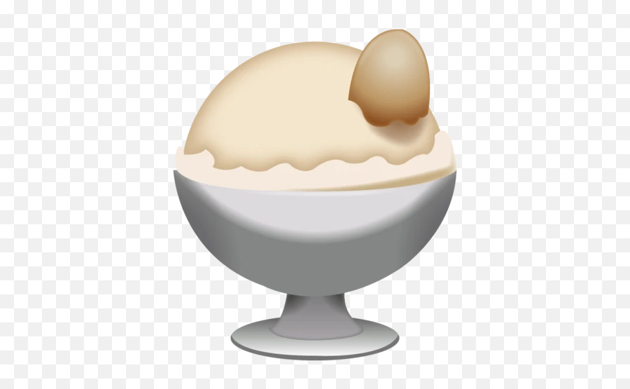 Vanila Ice Cream Emoji - Emoji Ice Cream Png,Icecream Emoji