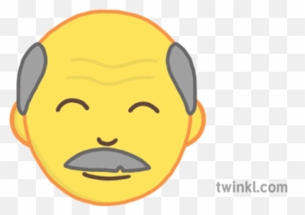 Older Man Face People Emoji Story Book Differentiated Book - Cartoon,Emoji Book