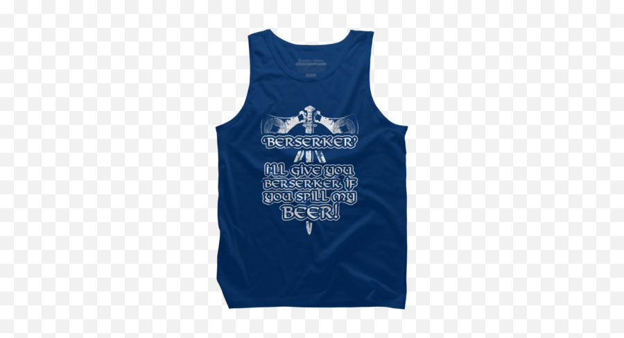 Viking Tank Tops Design By Humans - Sleeveless Shirt Emoji,Vikings Emoji