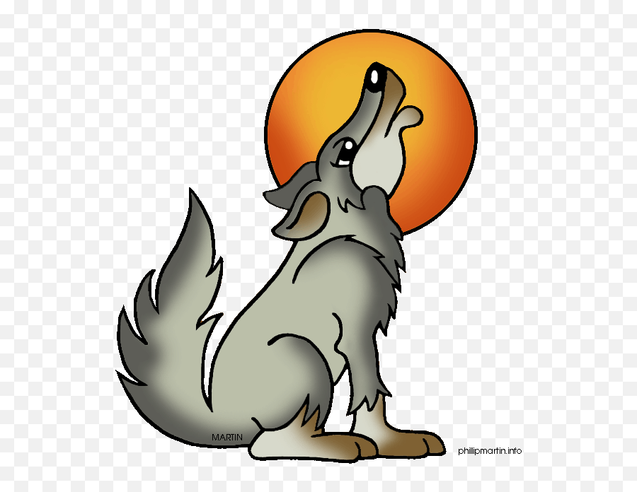 Coyote Clipart - Wolf Howl Clipart Emoji,Coyote Emoji