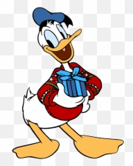Daisy Donald Duck Christmas Clipart - At Emoji