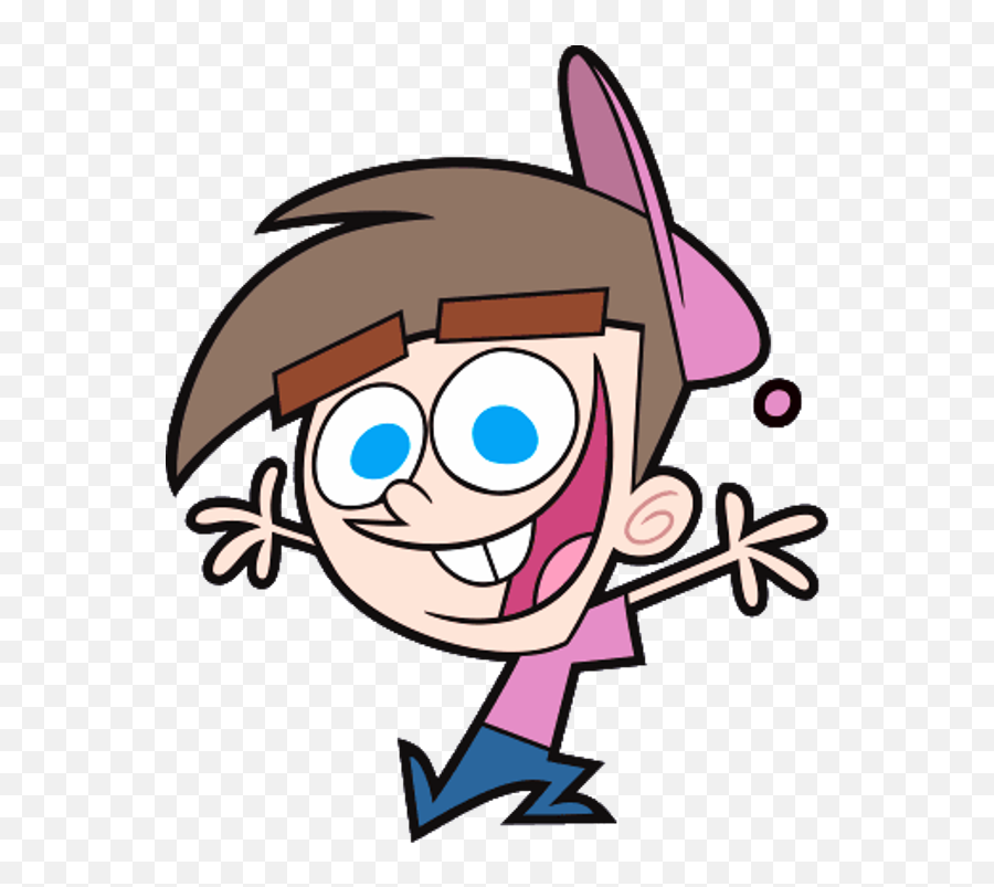 Timmy Turner Looking Excited - Cartoon Fairly Odd Parents Emoji,Excited Emojis