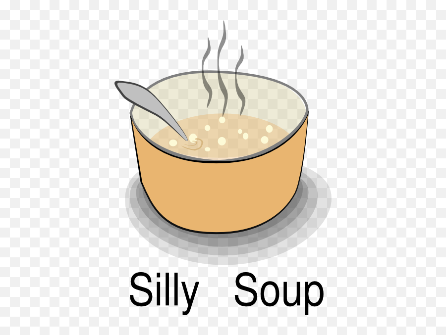 Silly Soup Clipart - Soup Clip Art Emoji,Goat Soup Emoji