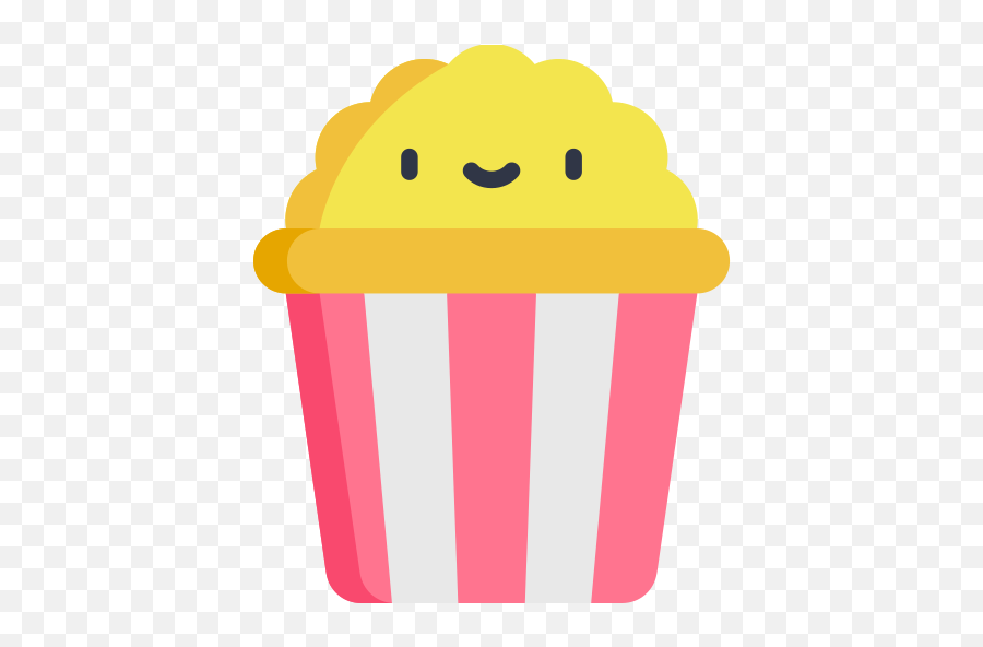 Popcorn - Free Food Icons Clip Art Emoji,Ice Cream Emoticon