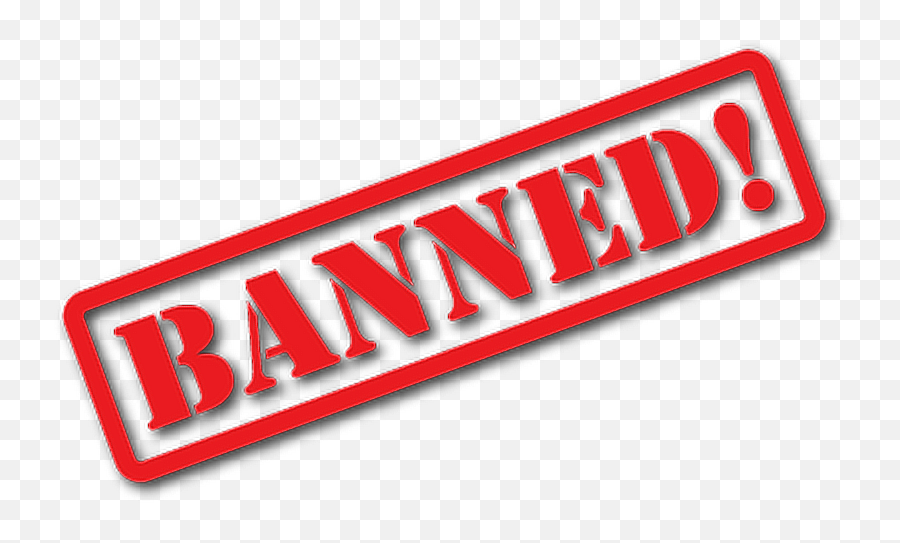 Banned Logo Rejected Sticker Freetoedit - Want To Buy Emoji,Banned Emoji