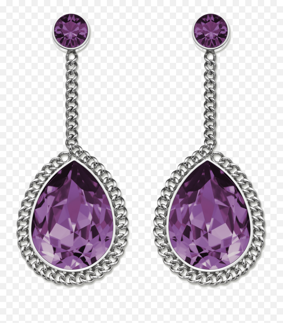 Earring Svg Library Stock Boy Png Files - Purple Diamond Earring Png Emoji,Earring Emoji